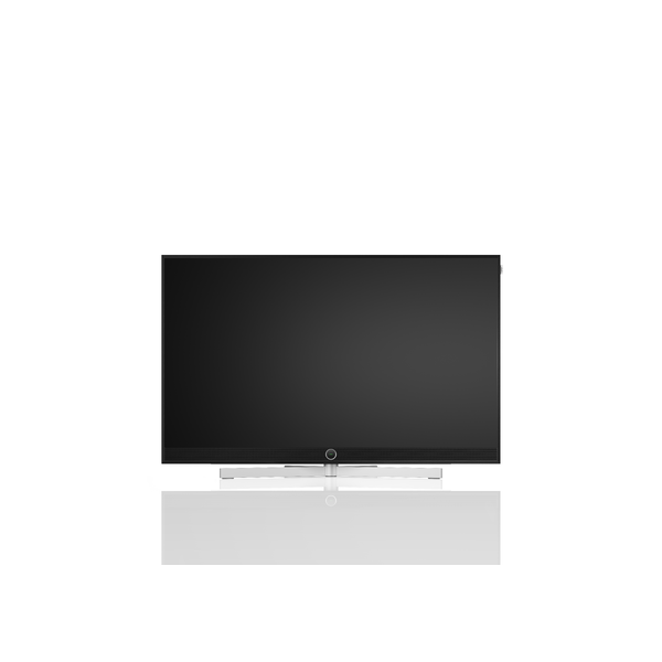 15_Loewe_stellar_55_black_tablestand_front_withreflection.png