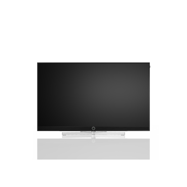 26_Loewe_stellar_65_black_tablestand_front_withreflection.png